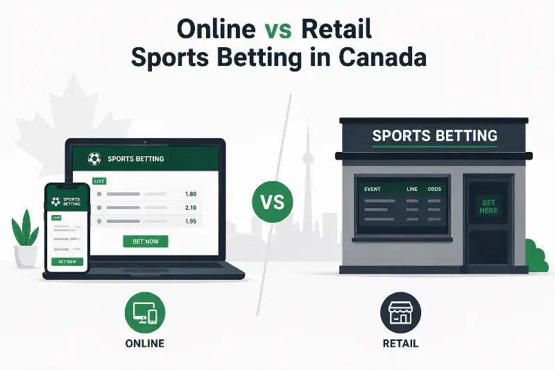 online vs retail sports betting in canada